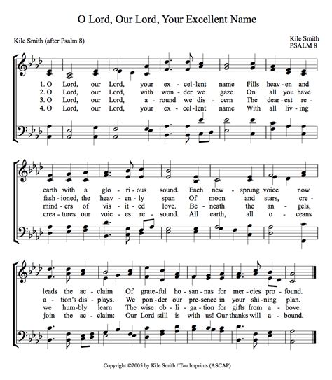 Hymns for Psalms .